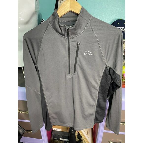 L.L. Bean1/4 Zip Athletic Jacket Men's S Regular - Picture 1 of 3